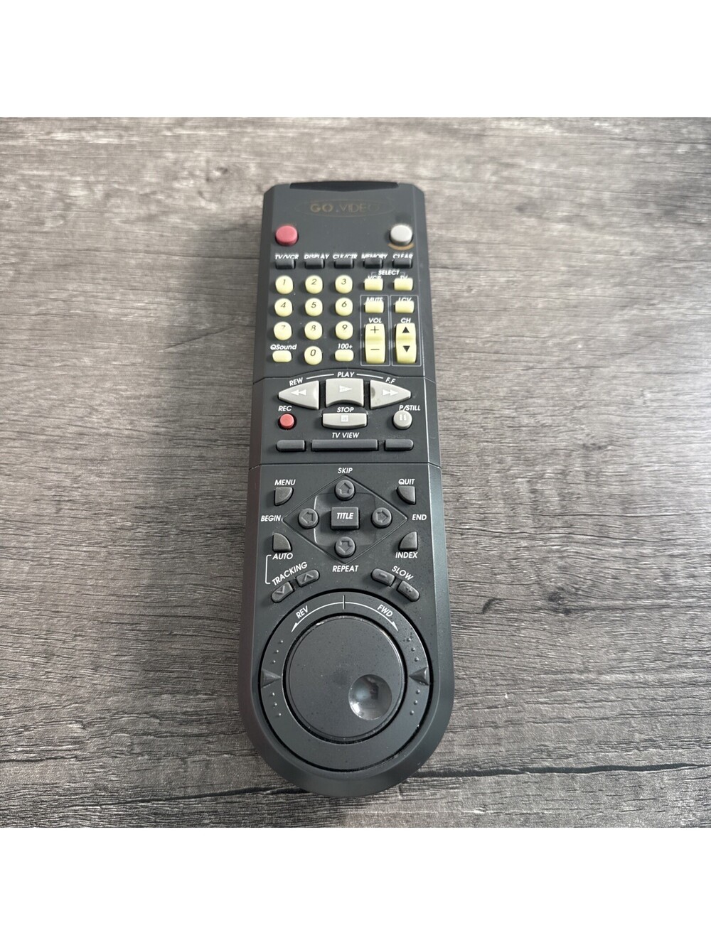 GoVideo NR-4250-64044-0283-00 TV VCR Remote Control